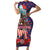 Kentucky Horses Racing 2025 Family Matching Short Sleeve Bodycon Dress and Hawaiian Shirt Anniversary 151st The Race for the Roses