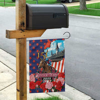 Kentucky Horses Racing 2025 Garden Flag Anniversary 151st The Race for the Roses