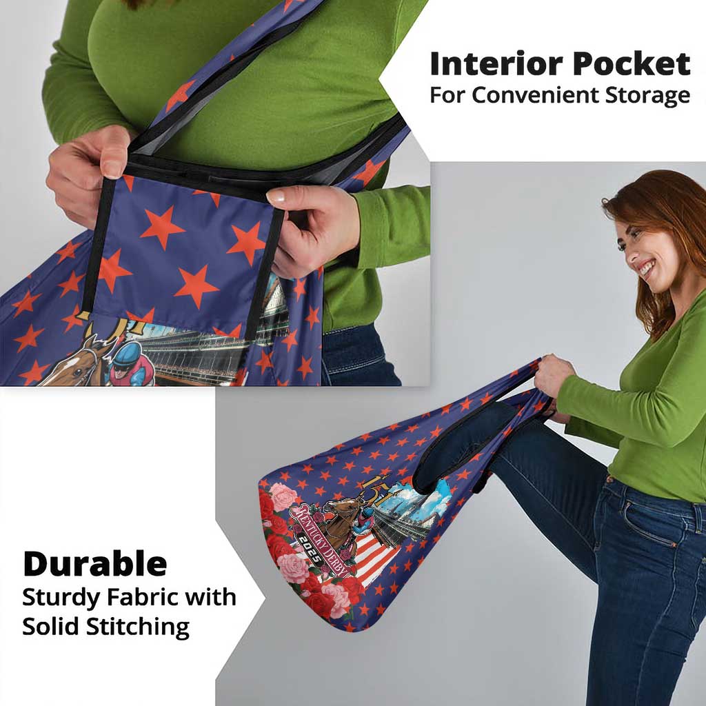 Kentucky Horses Racing 2025 Grocery Bag Anniversary 151st The Race for the Roses