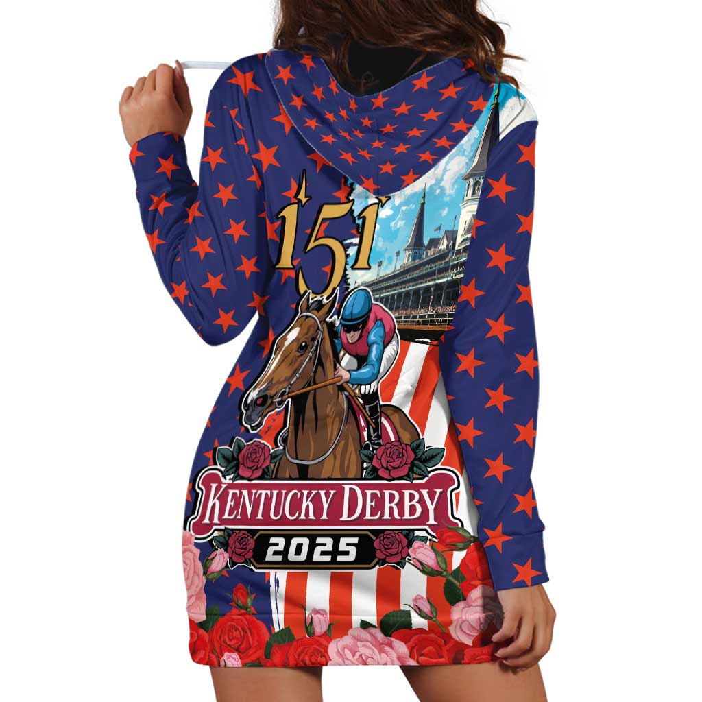 Kentucky Horses Racing 2025 Hoodie Dress Anniversary 151st The Race for the Roses