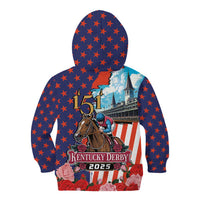 Kentucky Horses Racing 2025 Kid Hoodie Anniversary 151st The Race for the Roses