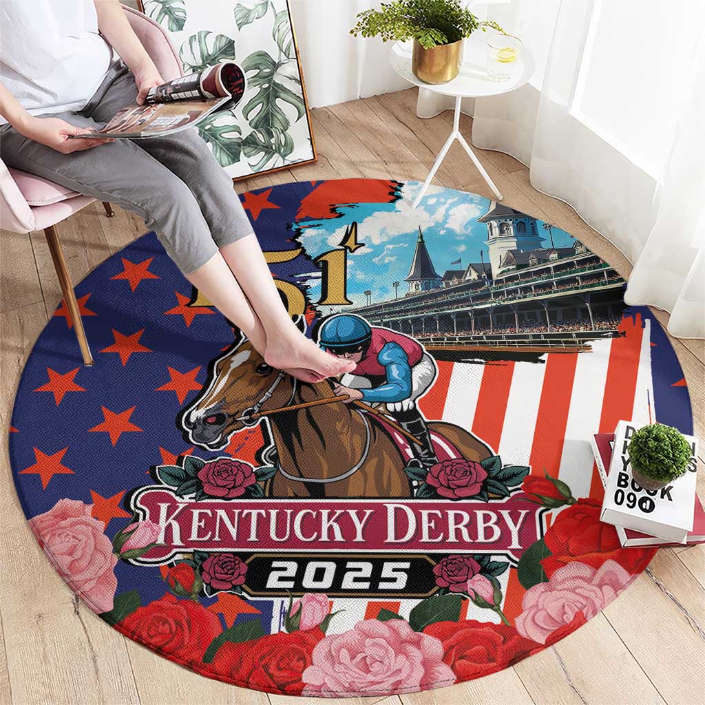 Kentucky Horses Racing 2025 Round Carpet Anniversary 151st The Race for the Roses