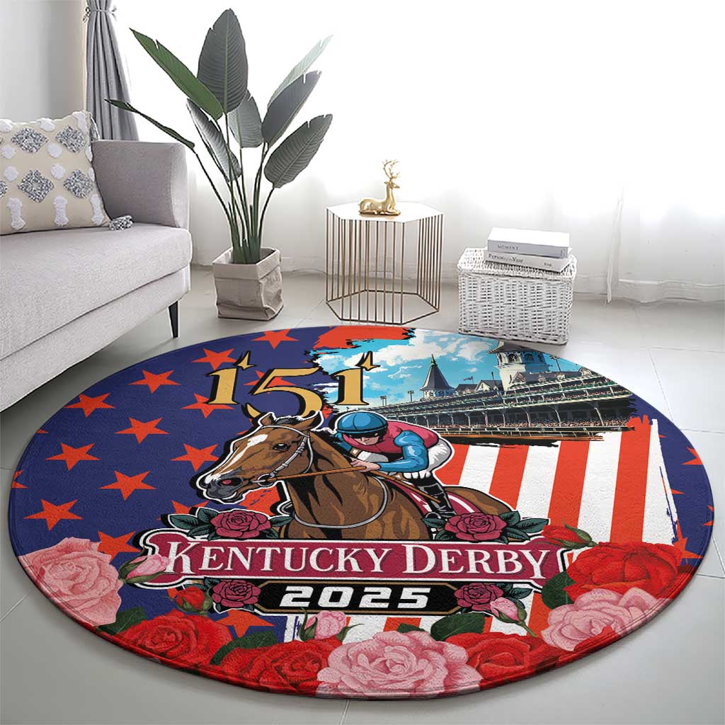 Kentucky Horses Racing 2025 Round Carpet Anniversary 151st The Race for the Roses