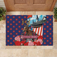 Kentucky Horses Racing 2025 Rubber Doormat Anniversary 151st The Race for the Roses
