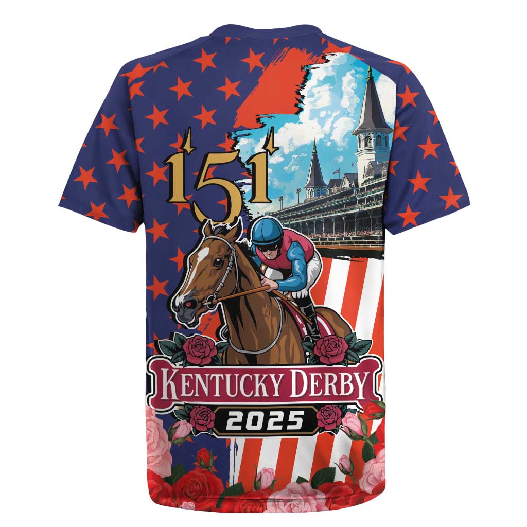 Kentucky Horses Racing 2025 Rugby Jersey Anniversary 151st The Race for the Roses