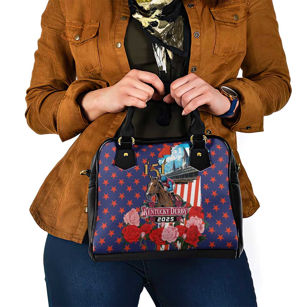 Kentucky Horses Racing 2025 Shoulder Handbag Anniversary 151st The Race for the Roses