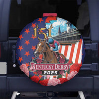 Kentucky Horses Racing 2025 Spare Tire Cover Anniversary 151st The Race for the Roses