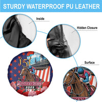 Kentucky Horses Racing 2025 Spare Tire Cover Anniversary 151st The Race for the Roses