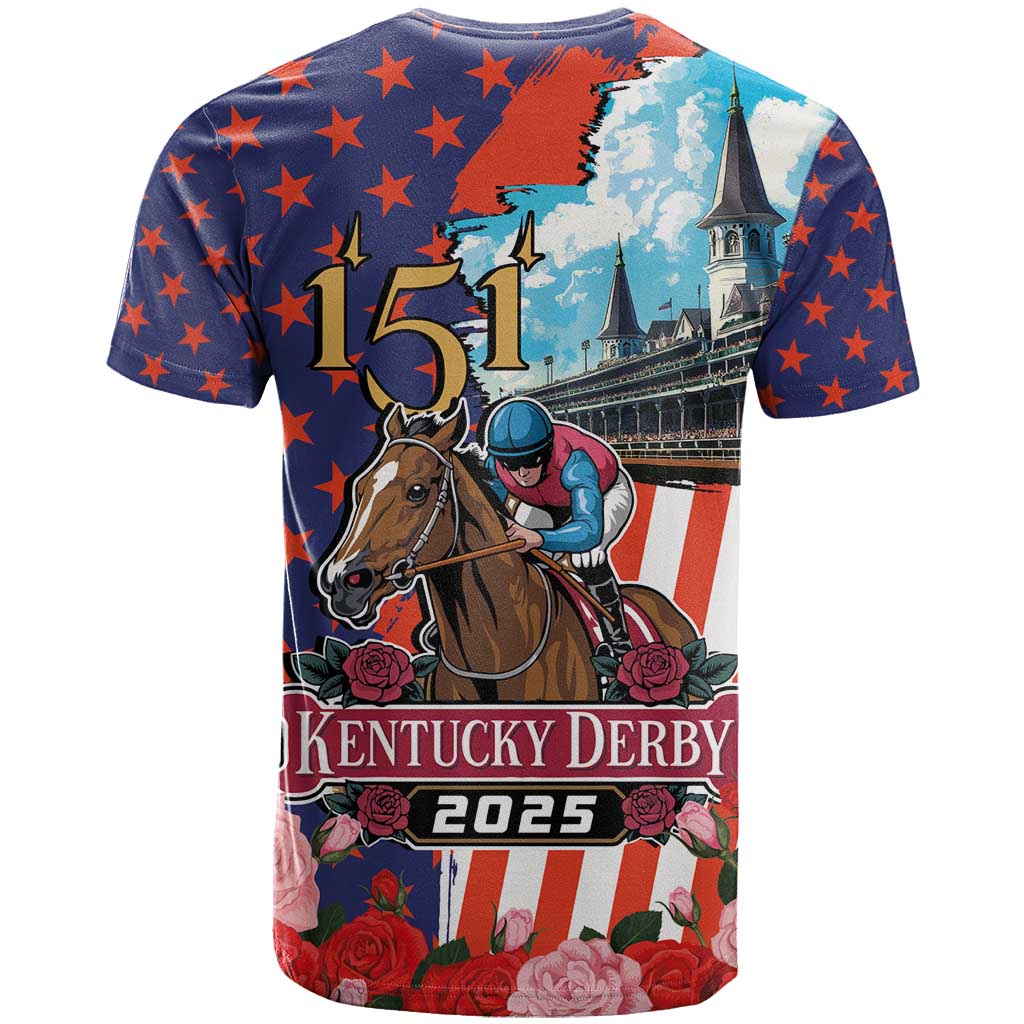 Kentucky Horses Racing 2025 T Shirt Anniversary 151st The Race for the Roses