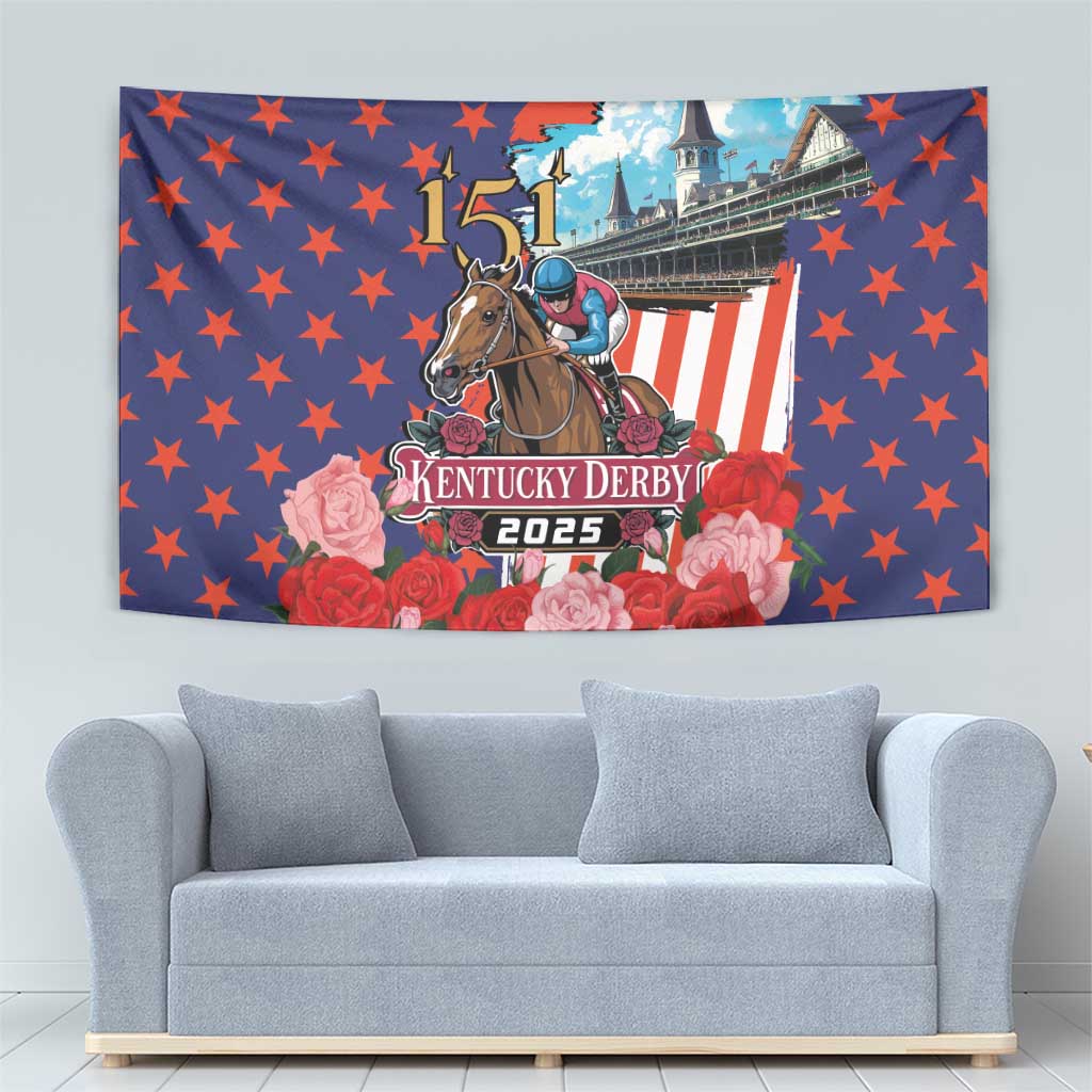 Kentucky Horses Racing 2025 Tapestry Anniversary 151st The Race for the Roses