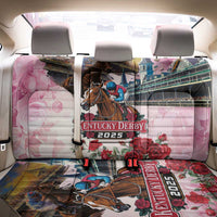 Kentucky Horses Racing 2025 Back Car Seat Cover Churchill Downs The Race for the Roses