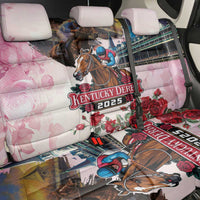 Kentucky Horses Racing 2025 Back Car Seat Cover Churchill Downs The Race for the Roses
