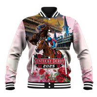 Kentucky Horses Racing 2025 Baseball Jacket Churchill Downs The Race for the Roses