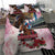 Kentucky Horses Racing 2025 Bedding Set Churchill Downs The Race for the Roses