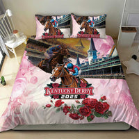 Kentucky Horses Racing 2025 Bedding Set Churchill Downs The Race for the Roses