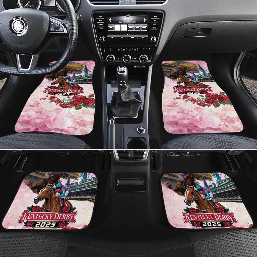 Kentucky Horses Racing 2025 Car Mats Churchill Downs The Race for the Roses