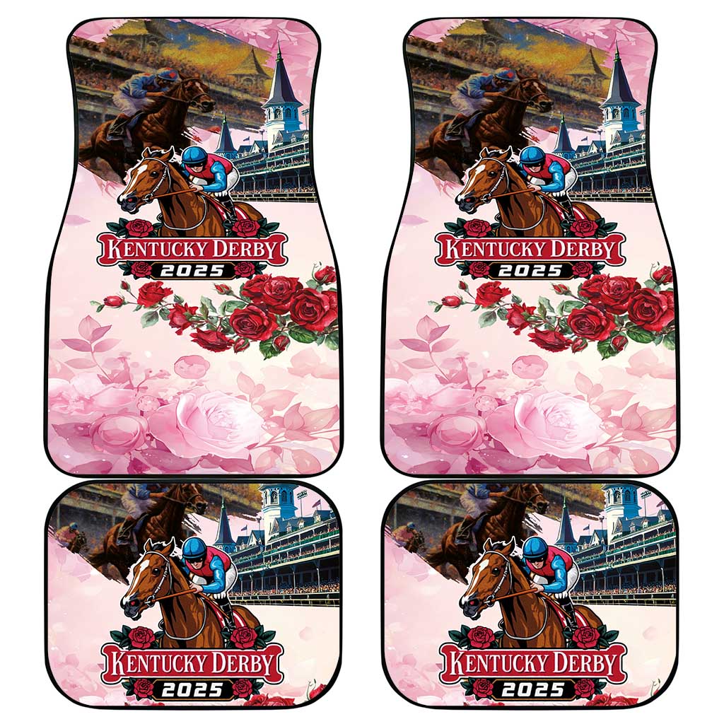 Kentucky Horses Racing 2025 Car Mats Churchill Downs The Race for the Roses