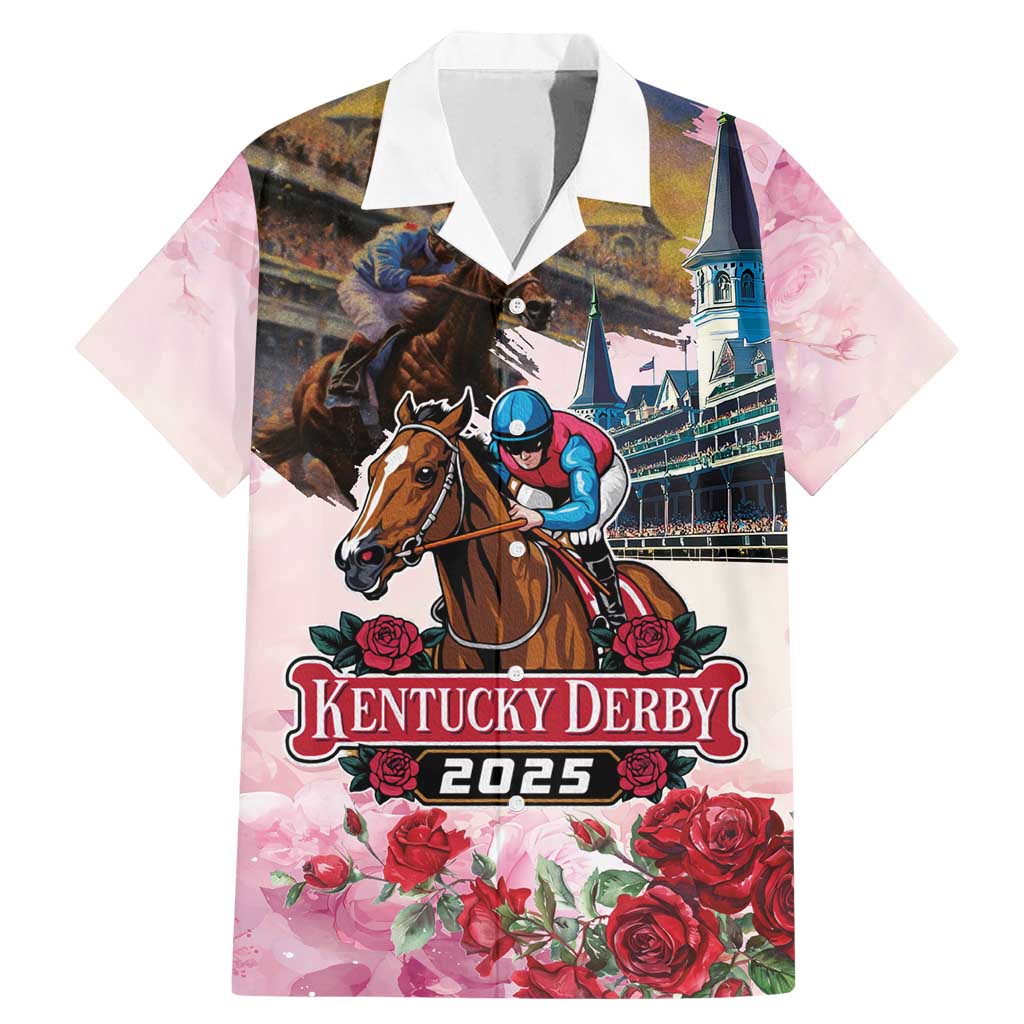 Kentucky Horses Racing 2025 Family Matching Mermaid Dress and Hawaiian Shirt Churchill Downs The Race for the Roses