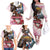 Kentucky Horses Racing 2025 Family Matching Off The Shoulder Long Sleeve Dress and Hawaiian Shirt Churchill Downs The Race for the Roses