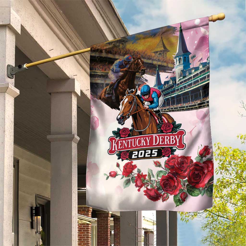 Kentucky Horses Racing 2025 Garden Flag Churchill Downs The Race for the Roses