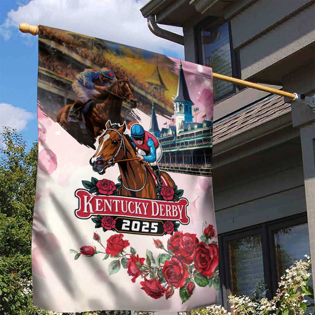 Kentucky Horses Racing 2025 Garden Flag Churchill Downs The Race for the Roses