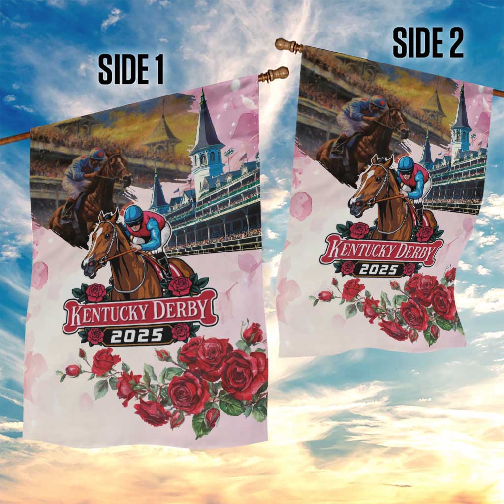 Kentucky Horses Racing 2025 Garden Flag Churchill Downs The Race for the Roses