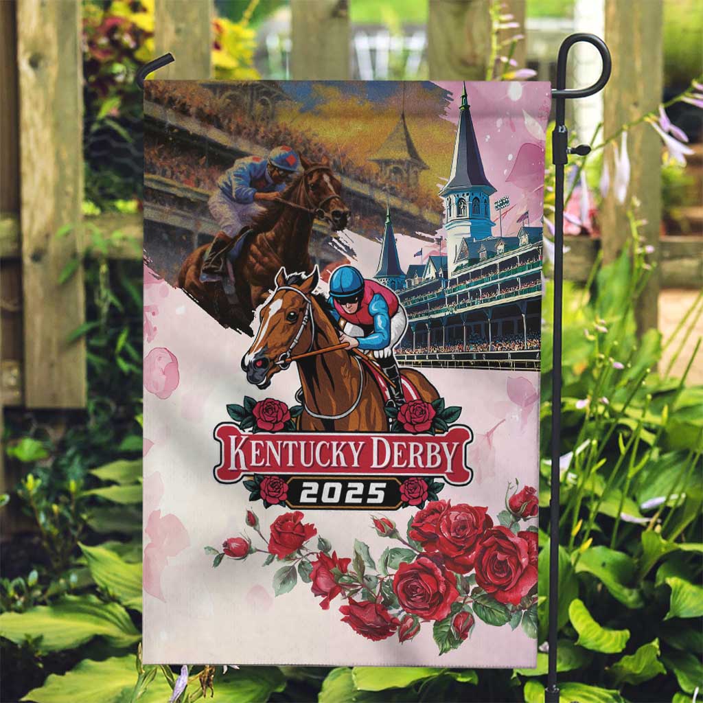 Kentucky Horses Racing 2025 Garden Flag Churchill Downs The Race for the Roses