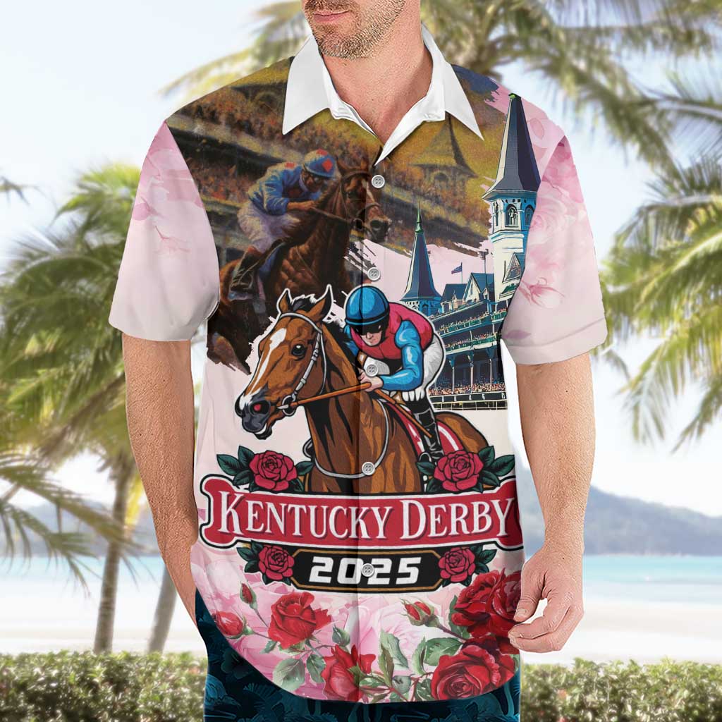 Kentucky Horses Racing 2025 Hawaiian Shirt Churchill Downs The Race for the Roses