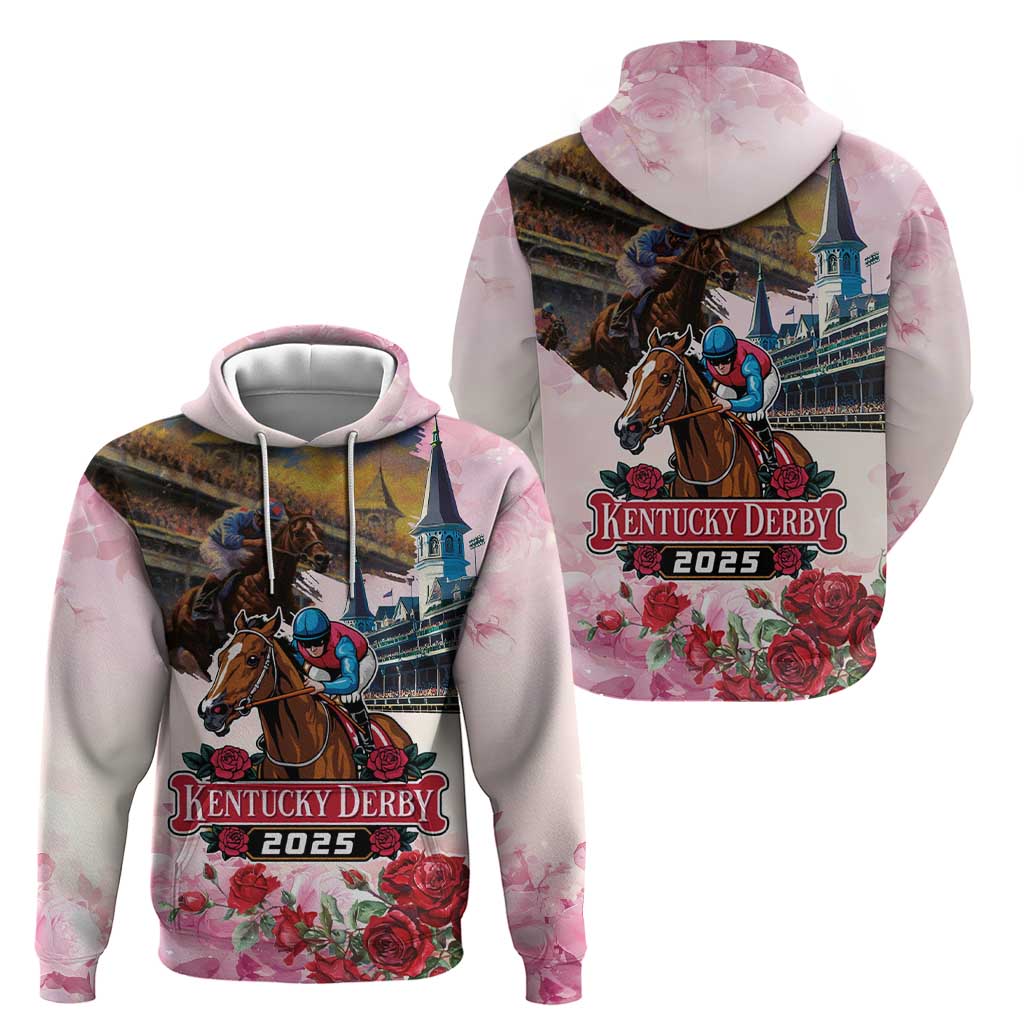 Kentucky Horses Racing 2025 Hoodie Churchill Downs The Race for the Roses
