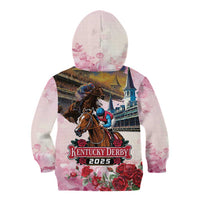 Kentucky Horses Racing 2025 Kid Hoodie Churchill Downs The Race for the Roses