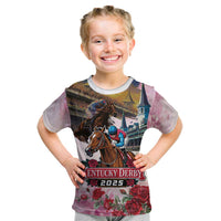 Kentucky Horses Racing 2025 Kid T Shirt Churchill Downs The Race for the Roses
