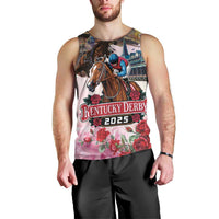 Kentucky Horses Racing 2025 Men Tank Top Churchill Downs The Race for the Roses