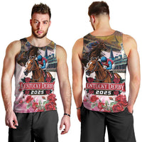 Kentucky Horses Racing 2025 Men Tank Top Churchill Downs The Race for the Roses