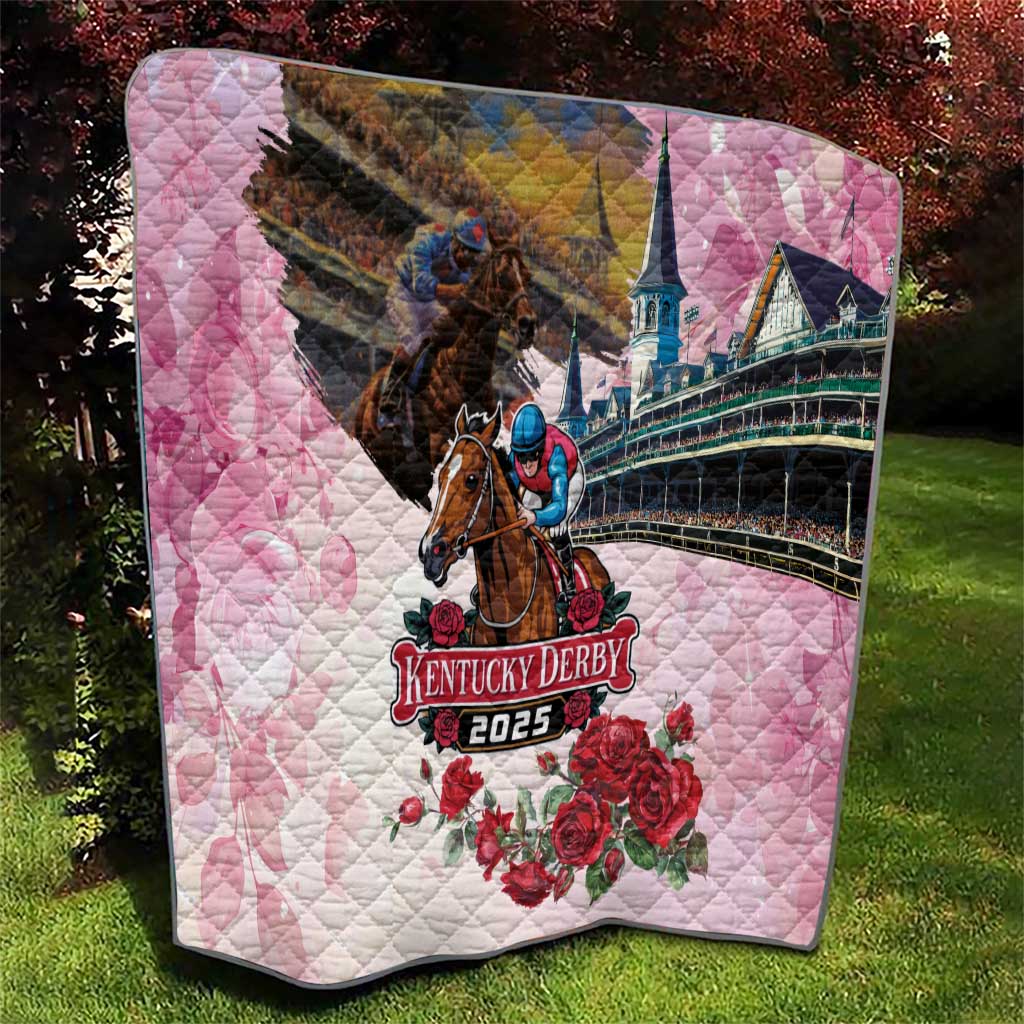 Kentucky Horses Racing 2025 Quilt Churchill Downs The Race for the Roses