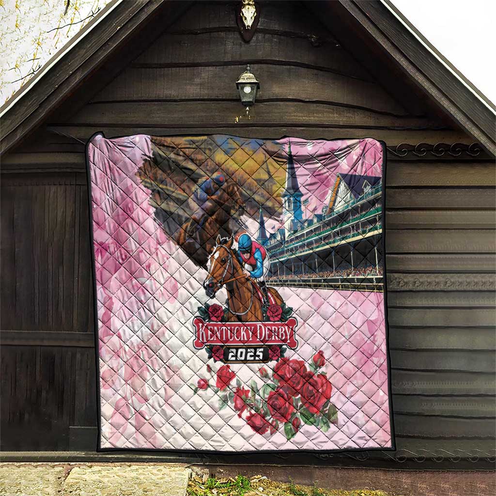 Kentucky Horses Racing 2025 Quilt Churchill Downs The Race for the Roses