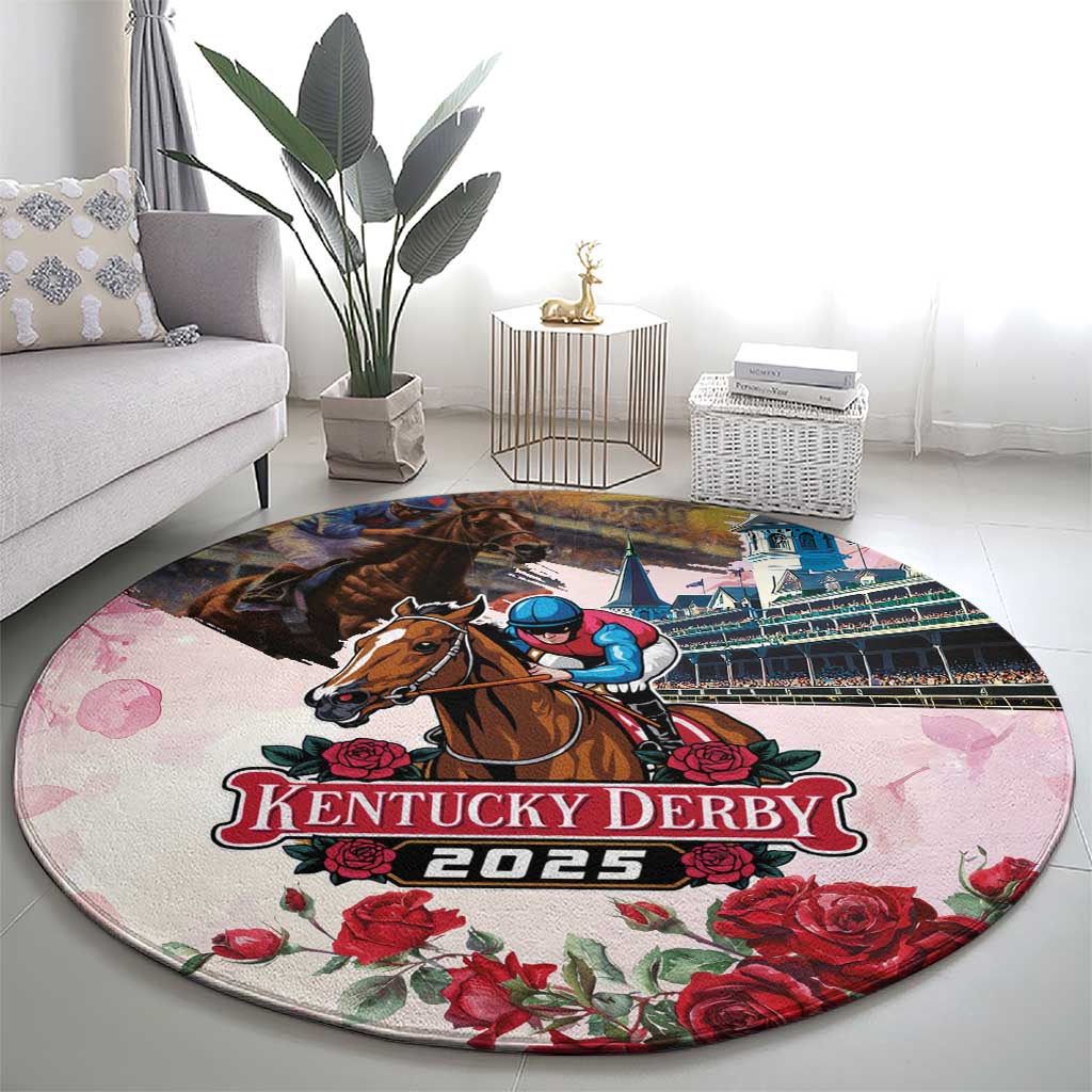 Kentucky Horses Racing 2025 Round Carpet Churchill Downs The Race for the Roses