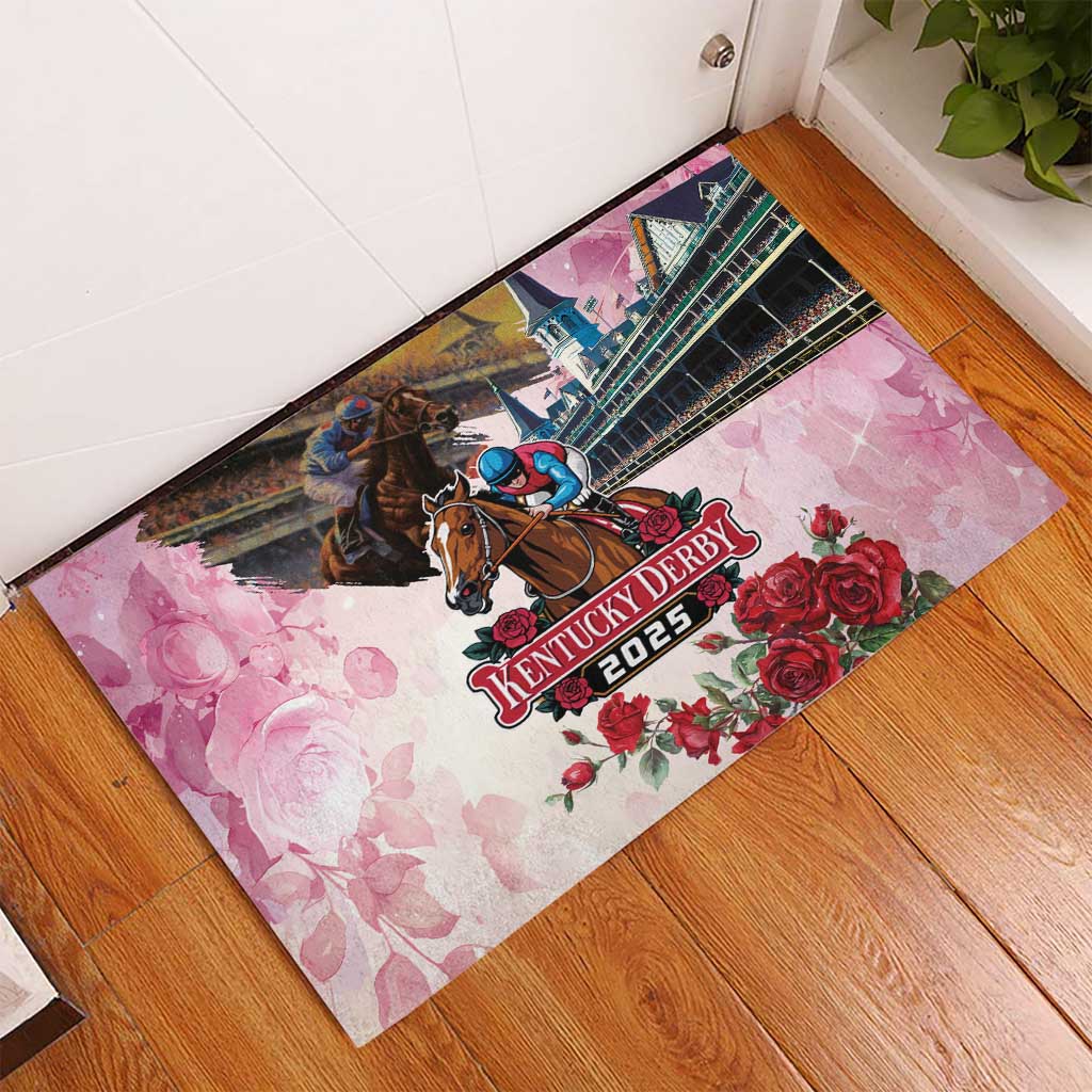 Kentucky Horses Racing 2025 Rubber Doormat Churchill Downs The Race for the Roses