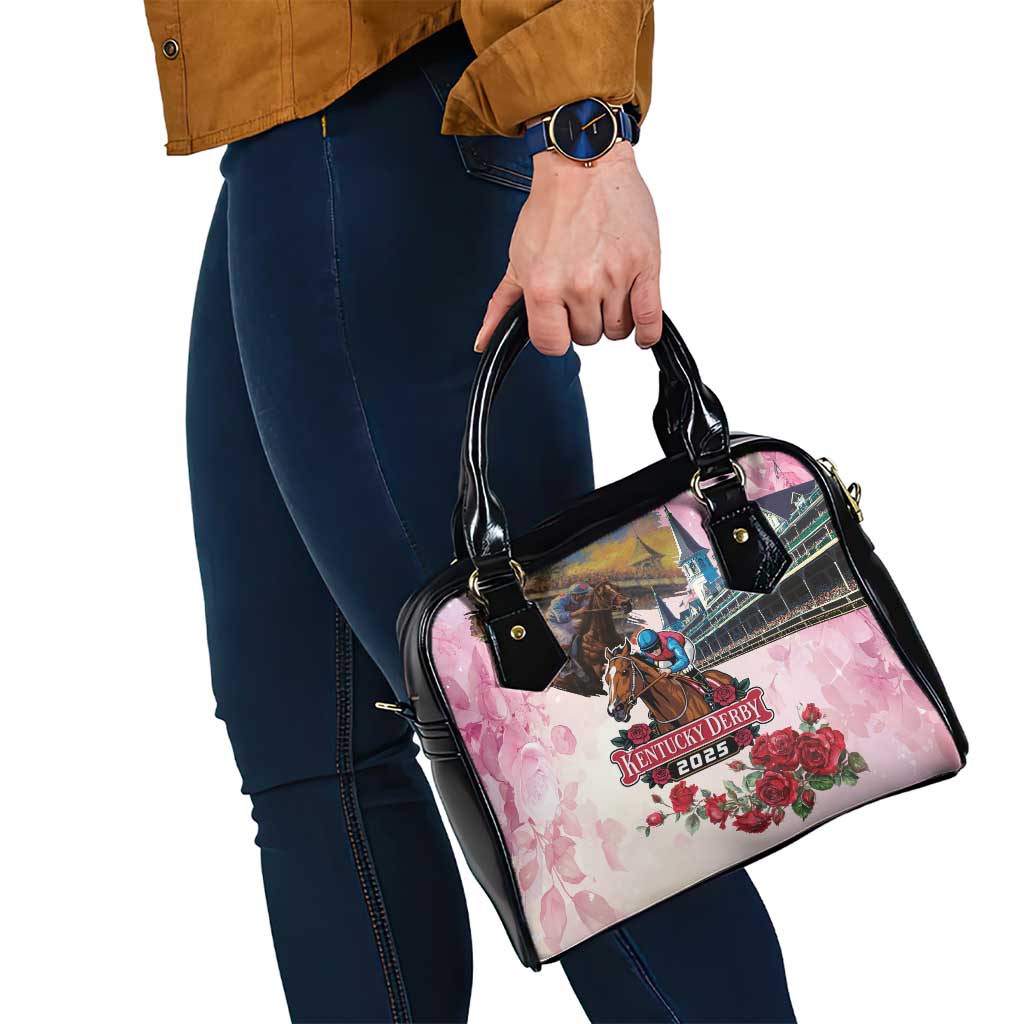 Kentucky Horses Racing 2025 Shoulder Handbag Churchill Downs The Race for the Roses