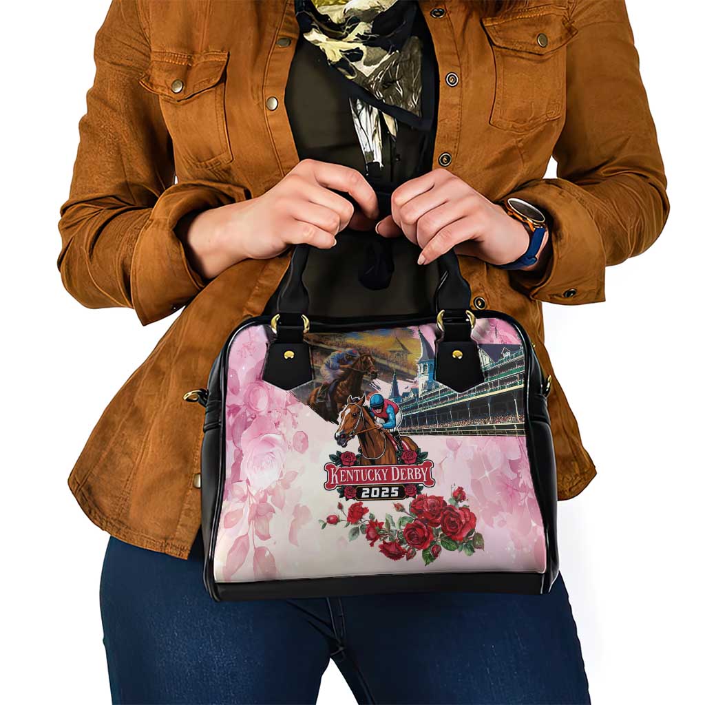 Kentucky Horses Racing 2025 Shoulder Handbag Churchill Downs The Race for the Roses