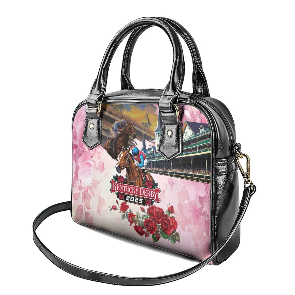 Kentucky Horses Racing 2025 Shoulder Handbag Churchill Downs The Race for the Roses