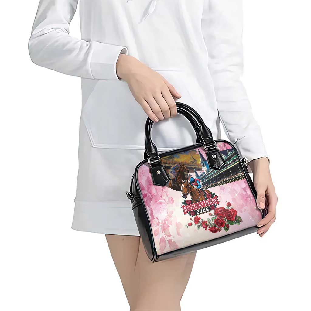 Kentucky Horses Racing 2025 Shoulder Handbag Churchill Downs The Race for the Roses