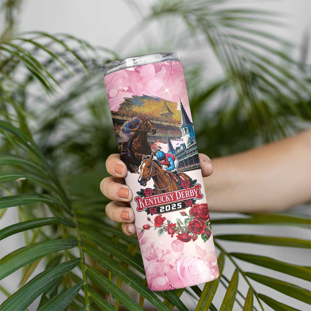 Kentucky Horses Racing 2025 Skinny Tumbler Churchill Downs The Race for the Roses