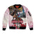 Kentucky Horses Racing 2025 Sleeve Zip Bomber Jacket Churchill Downs The Race for the Roses