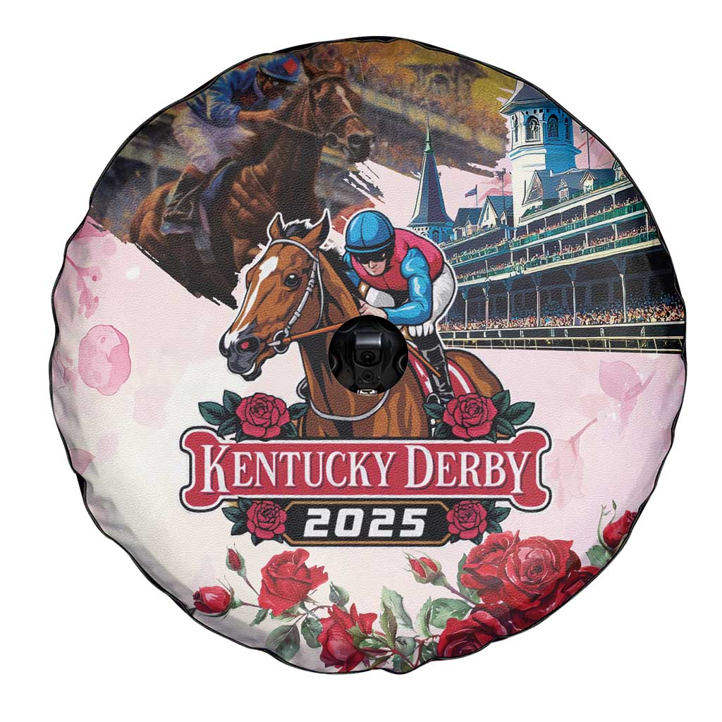 Kentucky Horses Racing 2025 Spare Tire Cover Churchill Downs The Race for the Roses