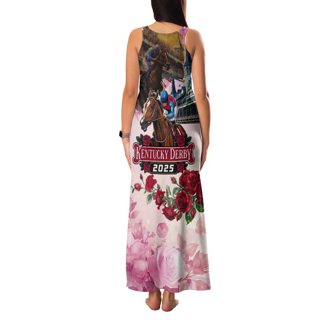 Kentucky Horses Racing 2025 Tank Maxi Dress Churchill Downs The Race for the Roses