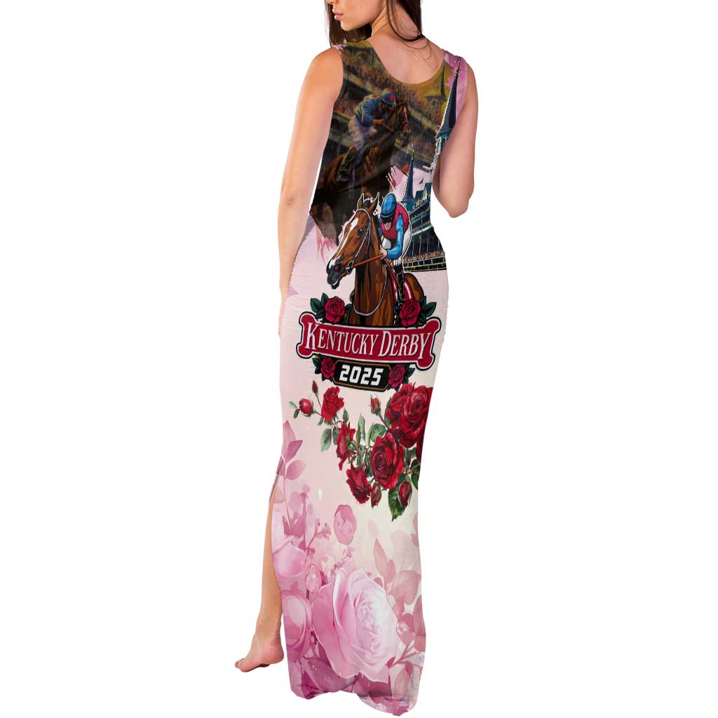 Kentucky Horses Racing 2025 Tank Maxi Dress Churchill Downs The Race for the Roses