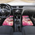 Kentucky Horses Racing Car Mats Churchill Downs Derby Girl Watercolor Style