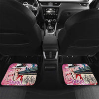 Kentucky Horses Racing Car Mats Churchill Downs Derby Girl Watercolor Style