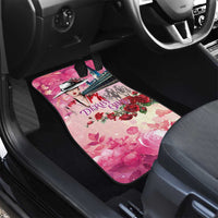 Kentucky Horses Racing Car Mats Churchill Downs Derby Girl Watercolor Style