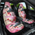 Kentucky Horses Racing Car Seat Cover Churchill Downs Derby Girl Watercolor Style